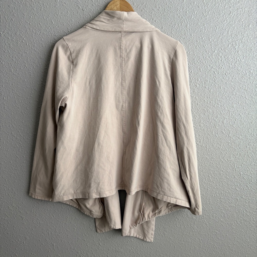 Pact Cream Airplane Wrap Organic Cotton Open Cardigan XL - Picture 3 of 7